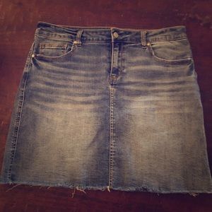 Denim skirt